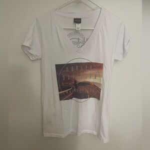 Harley Davidson womens neck tshirt